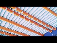 Sàn lửng công nghiệp bằng thép cán nguội cho nhà kho, Xanh lam / Cam