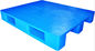 Pallet nhựa tái chế bền / trọng lượng nhẹ cho Logistic, Blue / Red