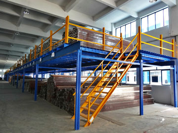 Sàn công nghiệp thép cán nguội cho kho, màu xanh / cam